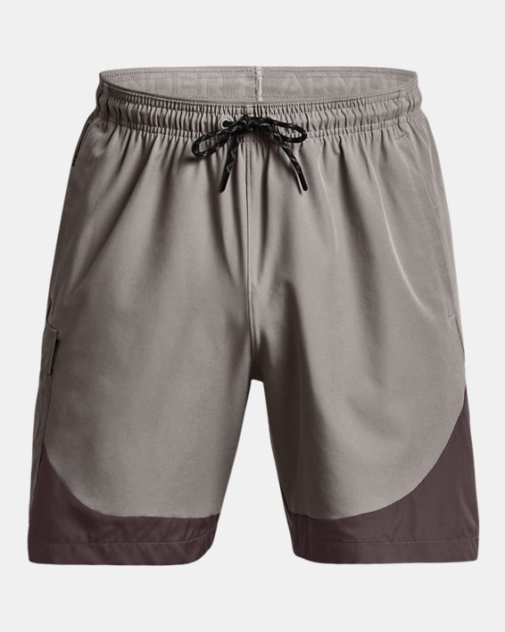 Men's UA RUSH™ Woven Cargo Shorts in Gray image number 5